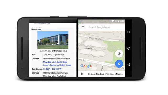 Android N - Split view