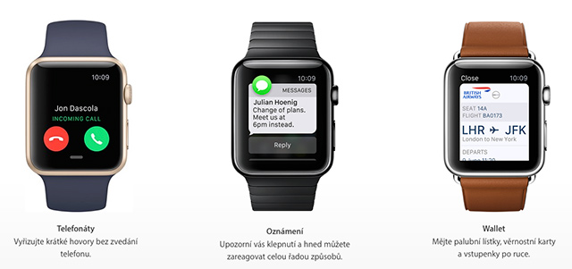 Apple Watch konečně v ČR