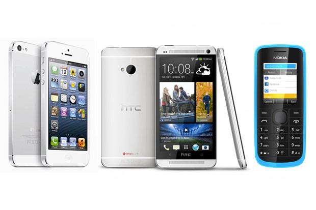 Chytré telefony vs. obyčejné mobily
