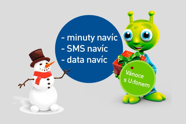 Vánoční nabídka U:fonu