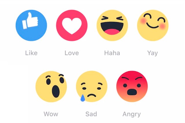 Facebook přidává smajlíky k tlačítku LIKE