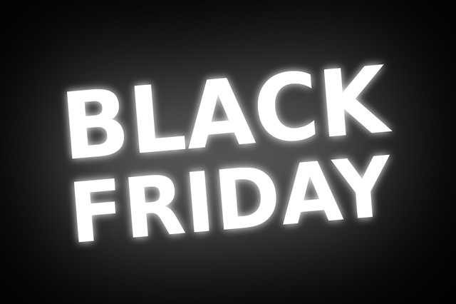 Nakupujte levně o Black Friday