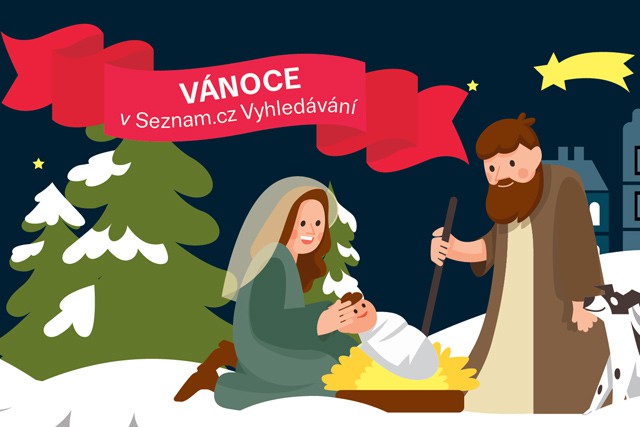 Na Seznam.cz Ježíšek válcuje Santu i Dědu Mráze