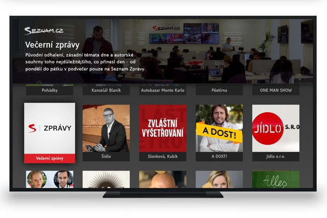 Seznam Zprávy můžete nyní sledovat i v TV