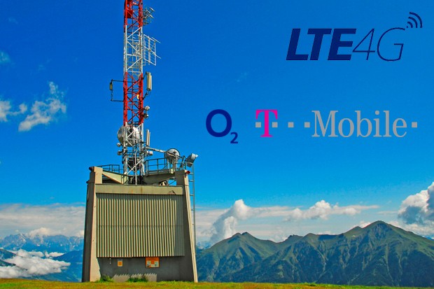 O2 a T-Mobile spouští sdílené LTE vysílače