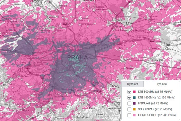 T-Mobile se chlubí: LTE máme po celé Praze!