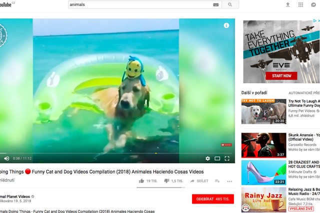 YouTube vzdal boj s videi na výšku