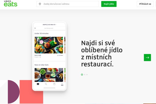 Nová appka Uber Eats! Ustojí to DámeJídlo.cz?