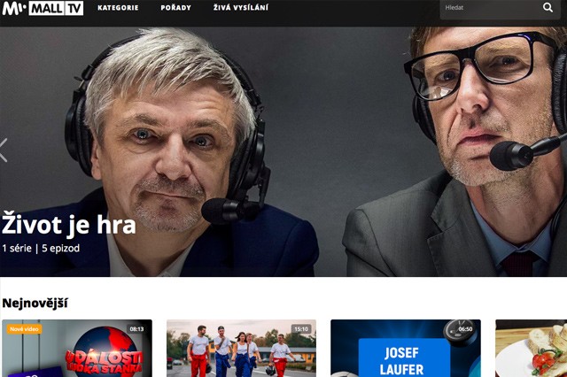 Co uvidíte na nové Mall.tv?