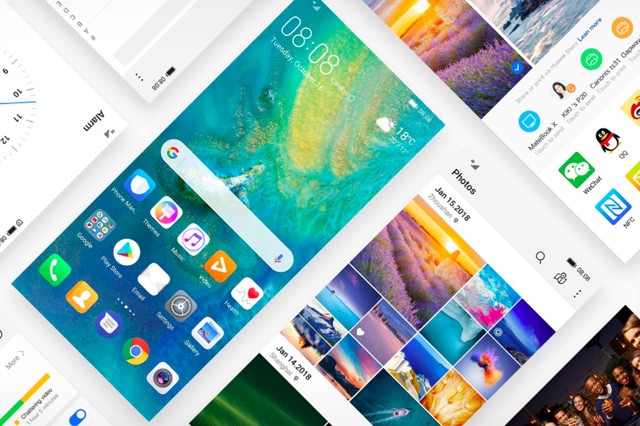 Některým nejlepším modelům od Huawei zelená displej