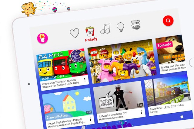 YouTube Kids je platforma speciálně pro děti