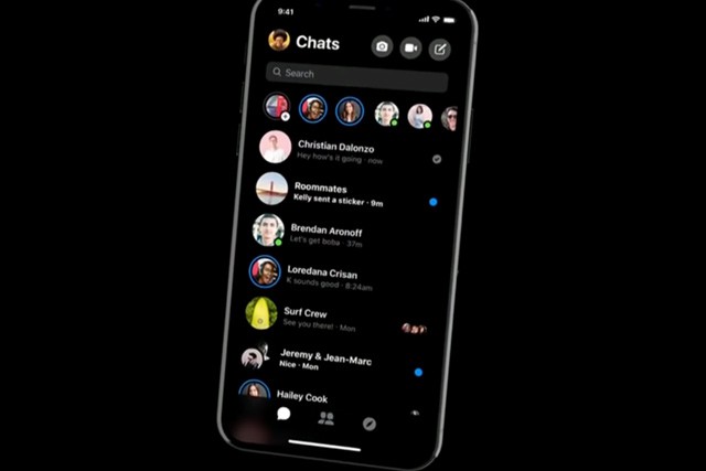 Známe trik, kterým přepnete Messenger do Dark Modu