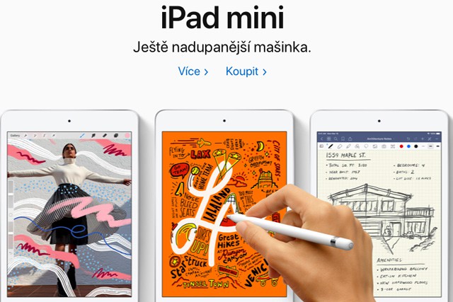 Apple představil nové iPady už nyní