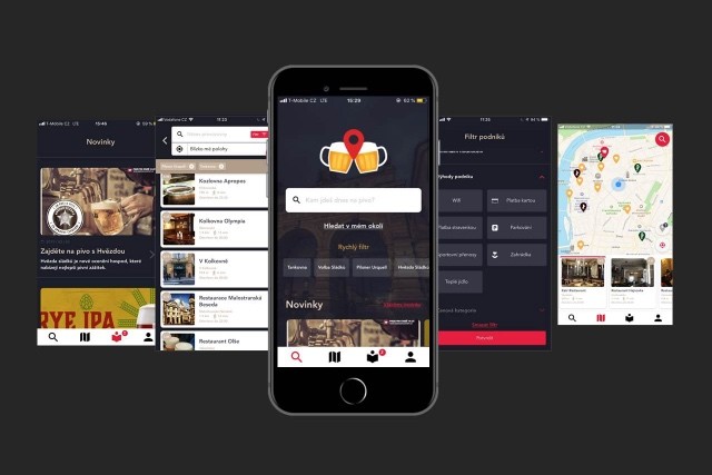 Prazdroj spustil mobilní navigaci do hospod