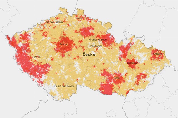 Nejrychlejší mobilní internet nabízí Vodafone