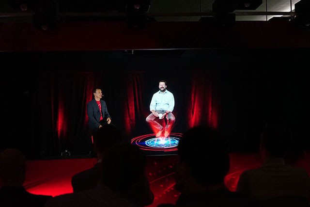 Vodafone předvedl první 5G holografický hovor u nás