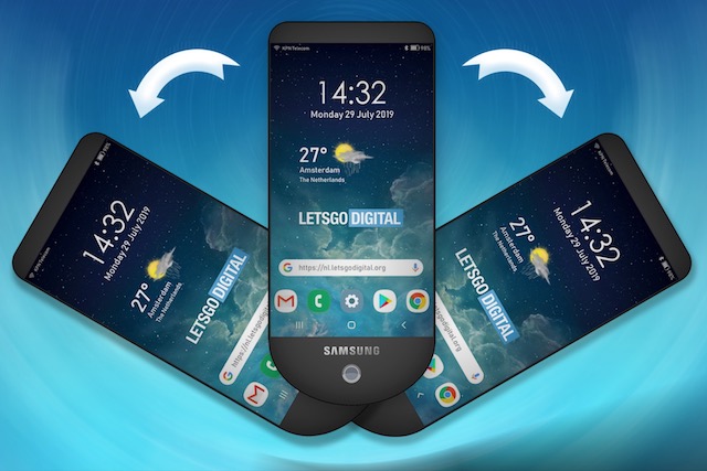Samsung si nechal patentovat telefon se třemi displeji