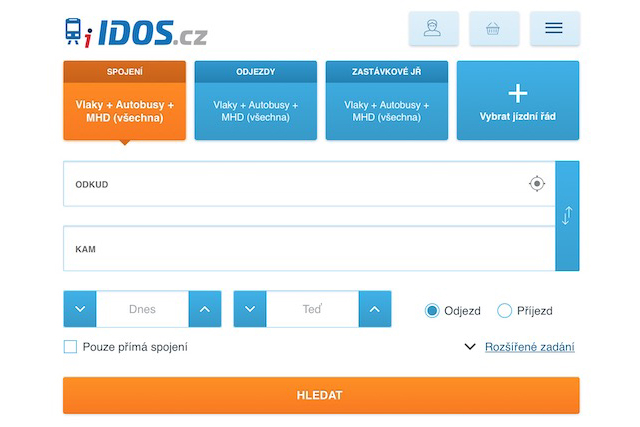 IDOS změnil po 11 letech design