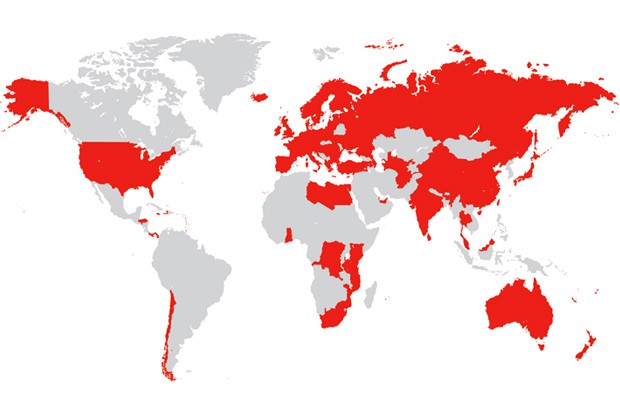 Vodafone rozšíří Roaming na den o další regiony