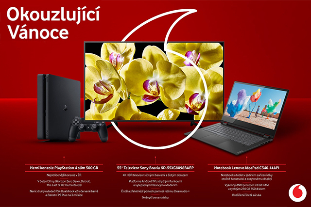 Vodafone rozjel svou vánoční nabídku
