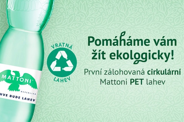 Košík.cz začal prodávat vratné plastové lahve Mattoni