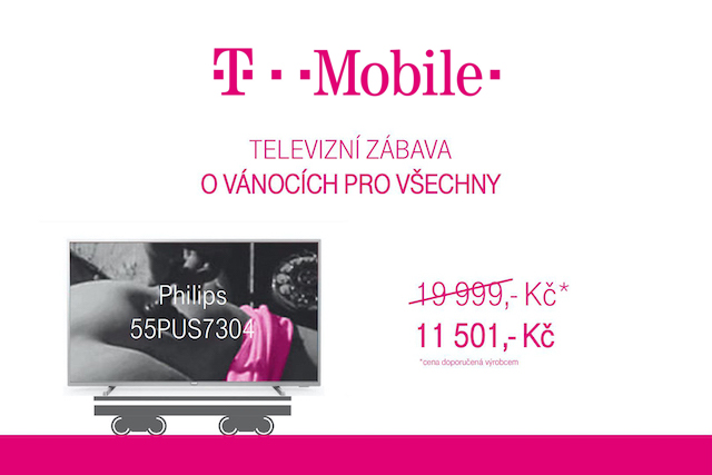 T-Mobile prodloužil vánoční nabídku do konce března