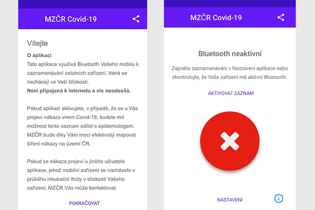 Češi vyvíjí aplikaci, která vás upozorní na možnost nákazy koronavirem