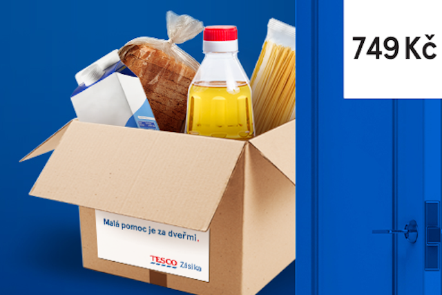 Tesco spouští novou on-line službu Zásilka: balíček s nákupem na celý týden objednáte po celé ČR