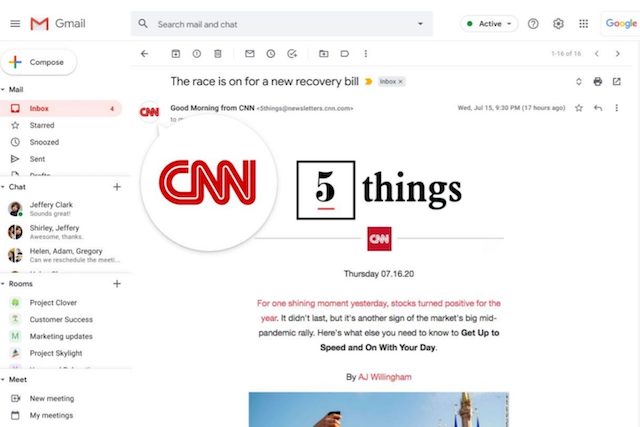 Google bojuje proti spamu, nabídne možnost verifikovaných e-mailů