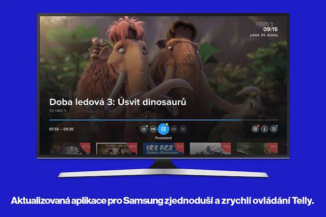 Telly aktualizovala aplikaci pro Samsung Smart TV