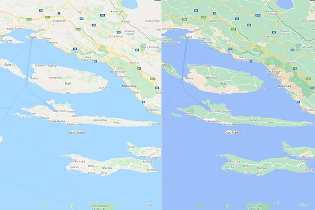 Google Maps mění vzhled: Nabídnou detailnější a barevnější mapy