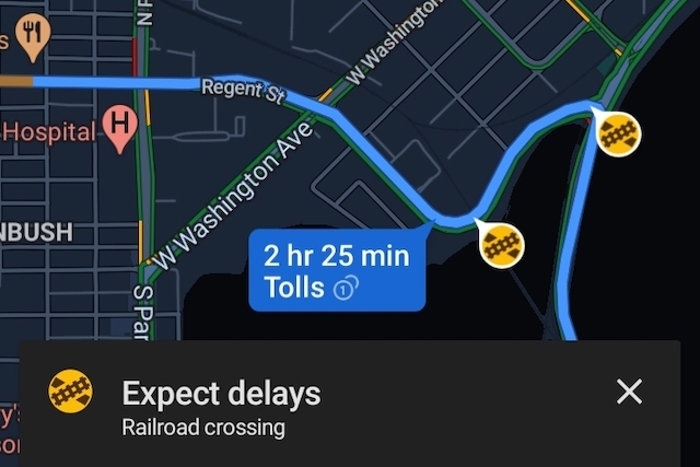 V Google Mapách si nově můžete zobrazit informace o trase