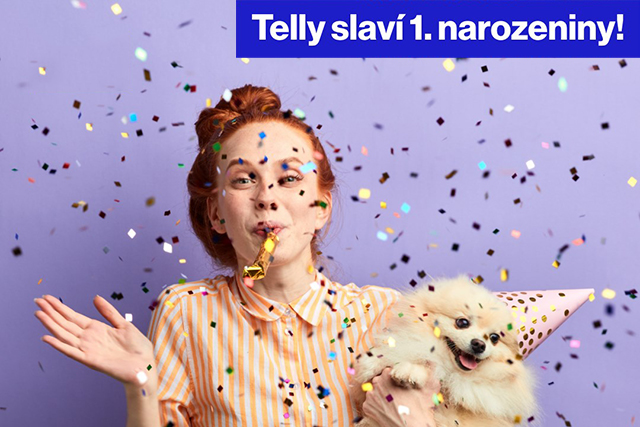 Telly slaví narozeniny a rozdává dárky svých zákazníkům