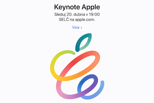 Jarní Apple keynote se uskuteční už příští týden