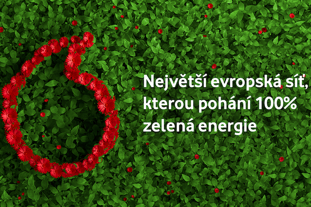 Vodafone myslí na ekologii: Celou jeho evropskou síť bude pohánět zelená energie