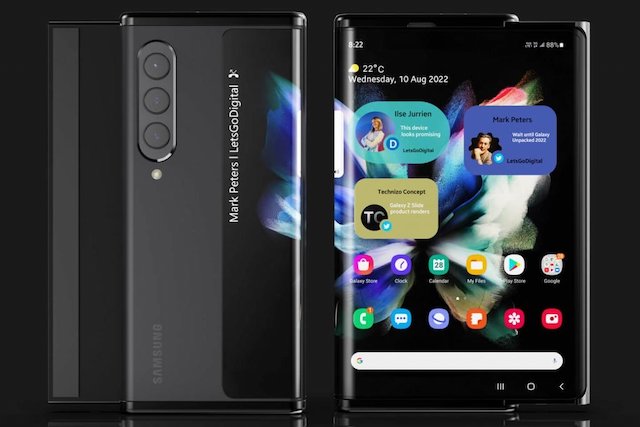 Samsung si nechal patentovat rolovací telefon