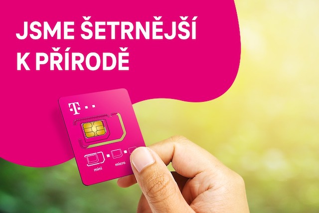 T-Mobile představil menší a ekologičtější SIM karty