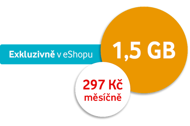 Vodafone představil nový tarif: Neomezené volání a 1,5 GB dat za 297 Kč