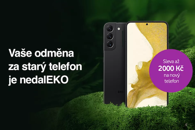 Vodafone rozdává slevy až 2 000 Kč na nový telefon, stačí přinést ten starý