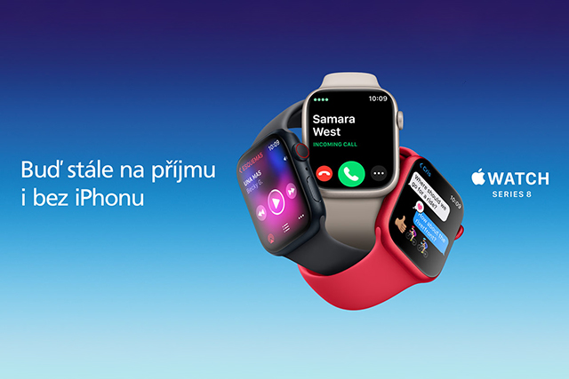 Služba O2 Chytré hodinky je nově dostupná i pro Apple Watch Cellular