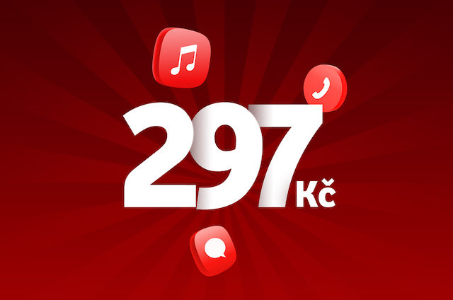 Vodafone opět prodloužil nabídku akčního tarifu za 297 Kč