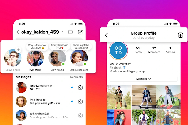 Instagram spustil v Evropě nové Poznámky