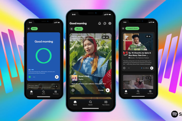 Spotify představil nový design inspirovaný konkurenčními aplikacemi