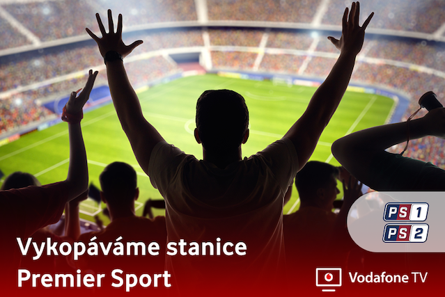 Vodafone TV nově nabídne kanály Premier Sport