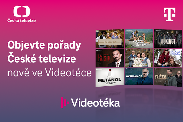 Videotéka MAGENTA TV nově nabídne oblíbené tituly z produkce České televize
