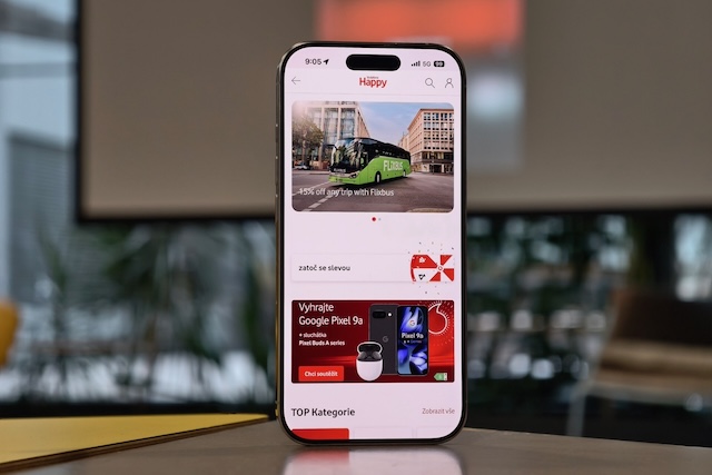Vodafone spouští novou aplikaci Můj Vodafone+ a věrnostní program Happy