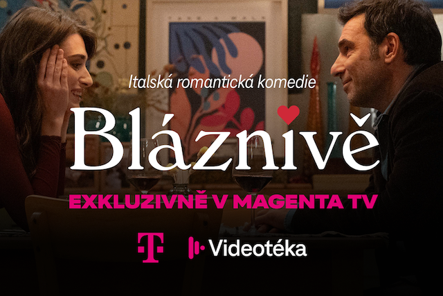 Videotéka MAGENTA TV exkluzivně nabízí italskou komedii Bláznivě