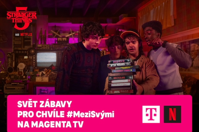 Stranger Things přichází na MAGENTA TV s novou kampaní T-Mobilu