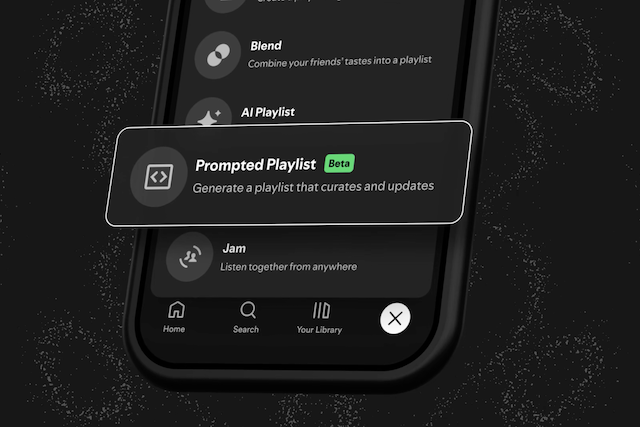 Spotify spouští nové AI playlisty na přání