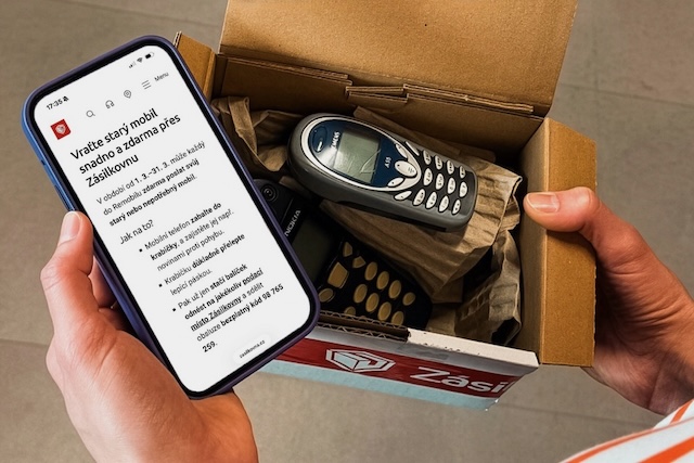 Zásilkovna bude celý březen zdarma svážet staré mobily k recyklaci